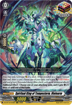 Spiritual King of Tempestorm, Violeurm - DZ-BT12/018EN