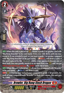 Brawler, Big Bang Slash Dragon - DZ-BT12/021EN