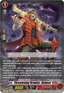 Threatening Brawler, Kohmei - DZ-BT12/023EN