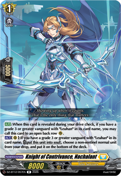 Knight of Contrivance, Nachalant - DZ-BT12/057EN