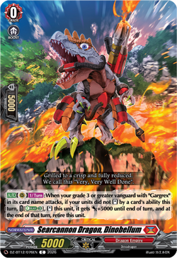 Searcannon Dragon, Dinobellum - DZ-BT12/076EN