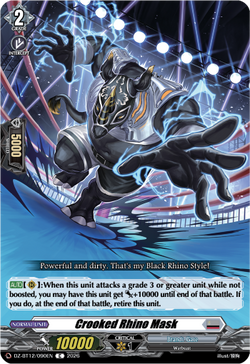 Crooked Rhino Mask - DZ-BT12/090EN