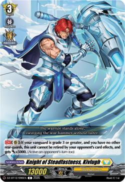 Knight of Steadfastness, Kivlugh - DZ-BT12/096EN