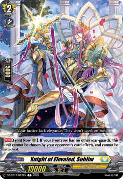 Knight of Elevated, Sublim - DZ-BT12/097EN