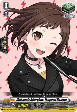 10th anniv Afterglow, Tsugumi Hazawa - DZ-BT12/EX10EN