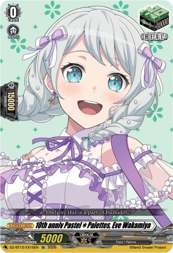 10th anniv Pastel✽Palettes, Eve Wakamiya - DZ-BT12/EX15EN