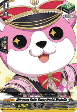 10th anniv Hello, Happy World! Michelle - DZ-BT12/EX25EN