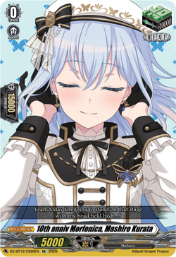 10th anniv Morfonica, Mashiro Kurata - DZ-BT12/EX26EN