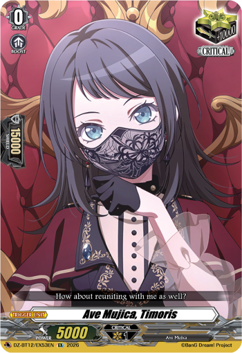 Ave Mujica, Timoris - DZ-BT12/EX53EN