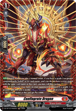 Conflagrate Dragon (FR) - DZ-BT12/FR03EN