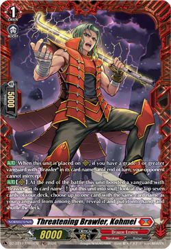 Threatening Brawler, Kohmei (FR) - DZ-BT12/FR04EN