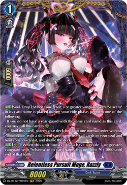 Relentless Pursuit Mage, Razzly (FR) - DZ-BT12/FR10EN