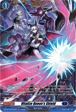 Vitalize Queen's Shield (FR) - DZ-BT12/FR16EN