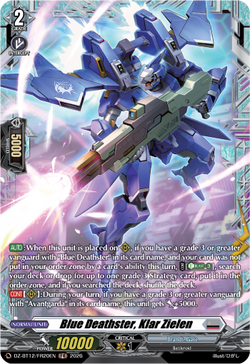 Blue Deathster, Klar Zielen (FR) - DZ-BT12/FR20EN