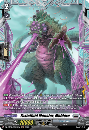 Toxicfluid Monster, Meldoro (FR) - DZ-BT12/FR23EN