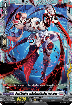 Dual Blades of Ambiguity, Decoheraise (FR) - DZ-BT12/FR24EN