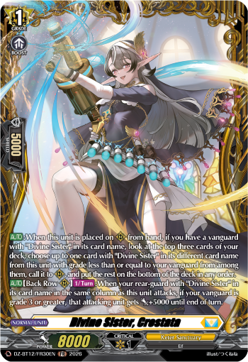 Divine Sister, Crostata (FR) - DZ-BT12/FR30EN