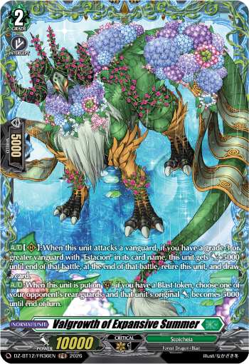 Valgrowth of Expansive Summer (FR) - DZ-BT12/FR36EN