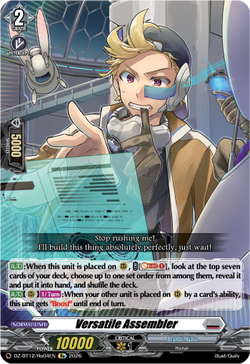 Versatile Assembler (Re) - DZ-BT12/Re04EN