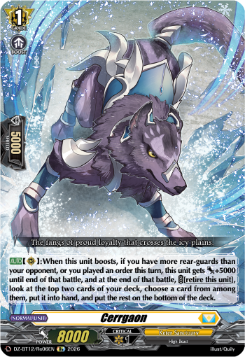 Cerrgaon (Re) - DZ-BT12/Re06EN