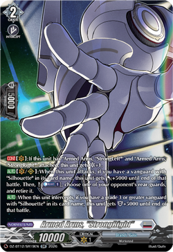 Armed Arms, "StrongRight" (SR) - DZ-BT12/SR19EN
