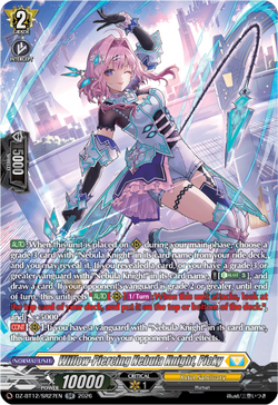 Willow-Piercing Nebula Knight, Picky (SR) - DZ-BT12/SR27EN