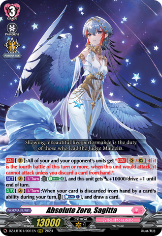Absolute Zero, Sagitta - DZ-LBT01/001EN