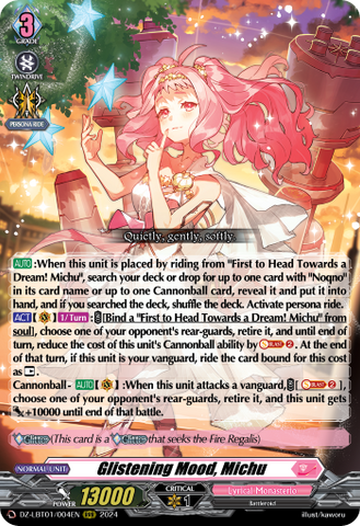 Glistening Mood, Michu - DZ-LBT01/004EN