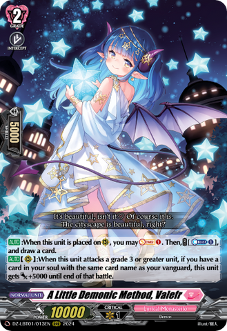 A Little Demonic Method, Valefr - DZ-LBT01/013EN