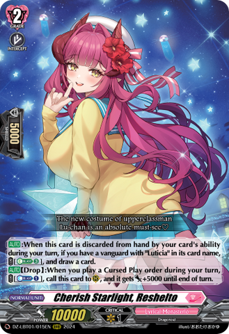 Cherish Starlight, Reshelto - DZ-LBT01/015EN