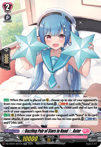 ☆Dazzling Pair of Stars in Hand☆, Aster - DZ-LBT01/027EN