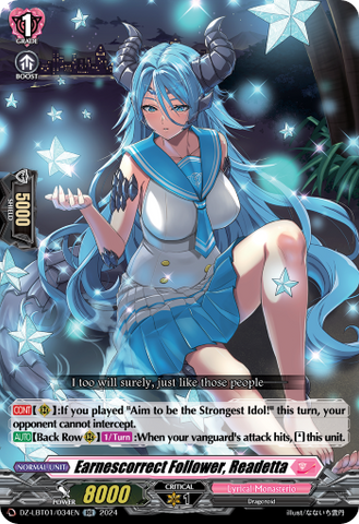 Earnescorrect Follower, Readetta - DZ-LBT01/034EN