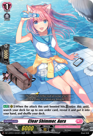 Clear Shimmer, Aura - DZ-LBT01/043EN