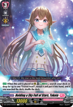 Holding a Sky Full of Stars, Tekeia - DZ-LBT01/072EN