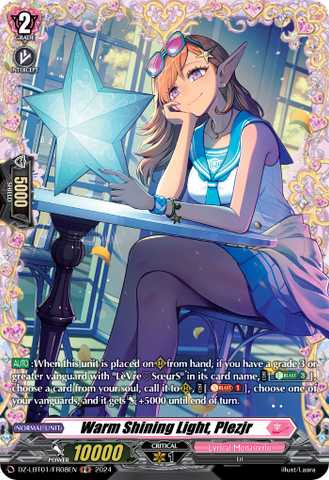 Warm Shining Light, Plezjr (FR) - DZ-LBT01/FR08EN