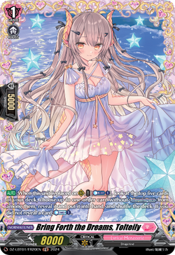 Bring Forth the Dreams, Tolteily (FR) - DZ-LBT01/FR20EN