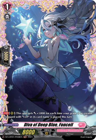 Diva of Deep Blue, Fonceil (FR) - DZ-LBT01/FR38EN