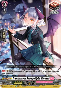 Transparent Snowy Night, Beretoi (Re) - DZ-LBT01/Re02EN