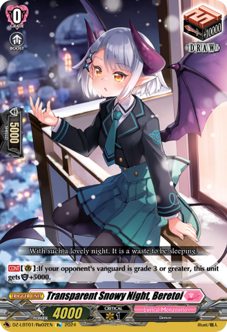Transparent Snowy Night, Beretoi (Re) - DZ-LBT01/Re02EN