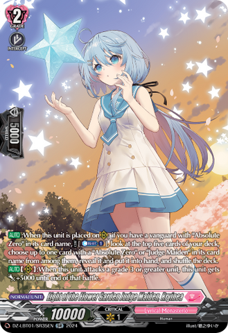 Light of the Flower Garden Judge Maiden, Rryinea (SR) - DZ-LBT01/SR35EN