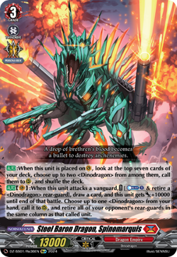 Steel Baron Dragon, Spinomarquis (Re) - DZ-SS01/Re36EN