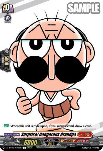 Surprise! Dangerous Grandpa - DZ-SS05/032EN
