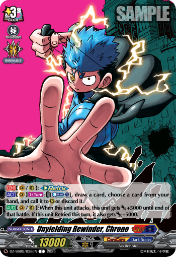 Unyielding Rewinder, Chrono - DZ-SS05/038EN