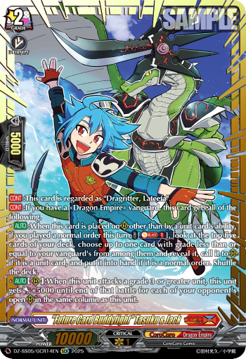 Future Card Buddyfight Tasuku & Jack (GCR) - DZ-SS05/GCR14EN