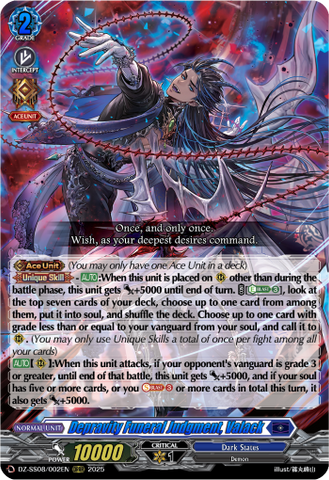 Depravity Funeral Judgment, Valack - DZ-SS08/002EN