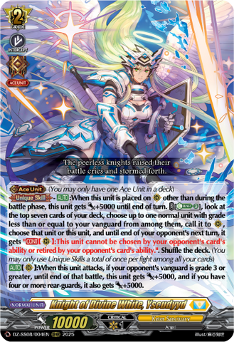 Knight of Divine White, Yscudyyd - DZ-SS08/004EN