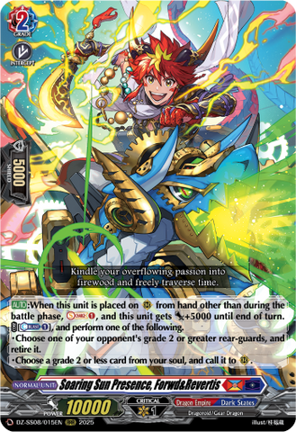 Soaring Sun Presence, Forwd&Revertis - DZ-SS08/015EN