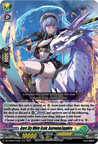 Azure Sky White Scale, Aspronia&Sapphira - DZ-SS08/018EN