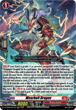 Wearbolt Dragon - DZ-SS08/021EN