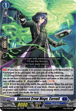 Summon Crow Mage, Corvoll - DZ-SS08/022EN